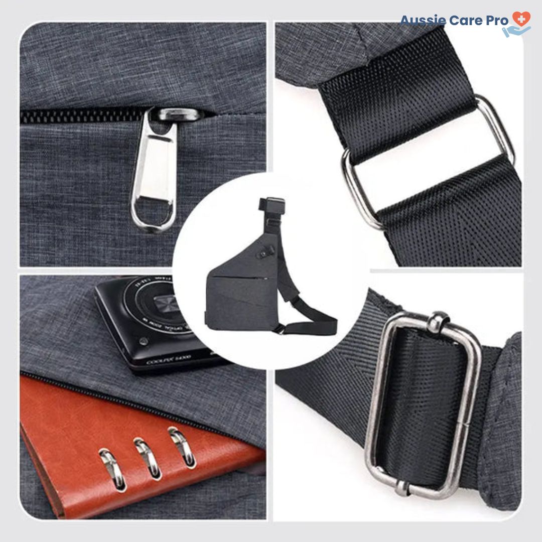 Safe Travel Shoulder Crossbody Bag