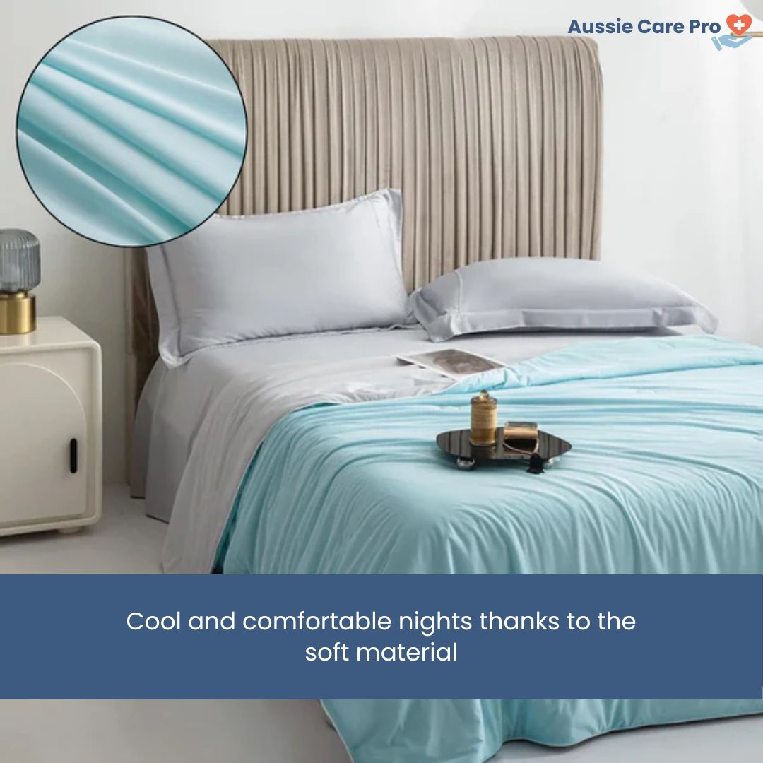 Cool Breathable Summer Throw Blanket