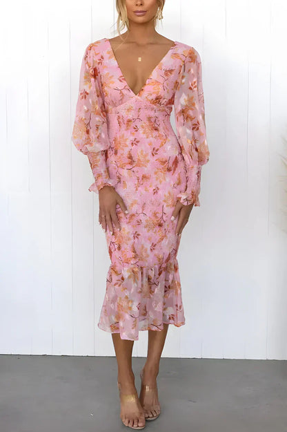 Beautiful Floral Party Dress