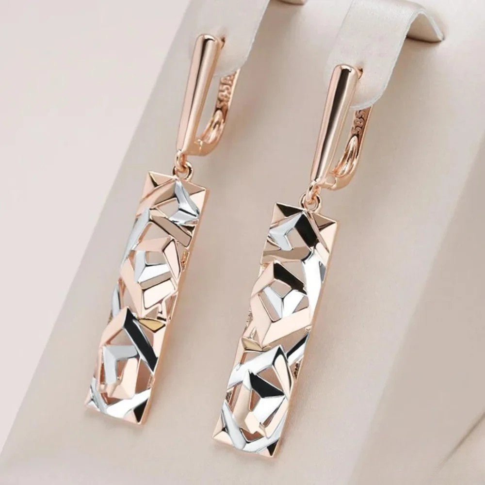 Chic Square Drop Earrings - Luxivelle
