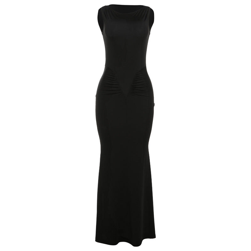 Elegant Green Long Evening Dress