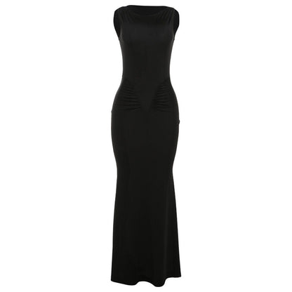 Elegant Green Long Evening Dress