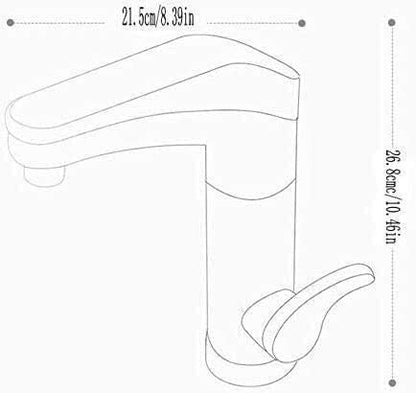 Fast Instant Hot Water Faucet with LED Temperature Control