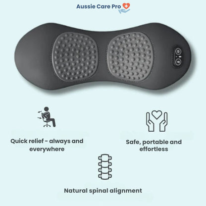 Electric 3-in-1 Shiatsu Massage Back Roller