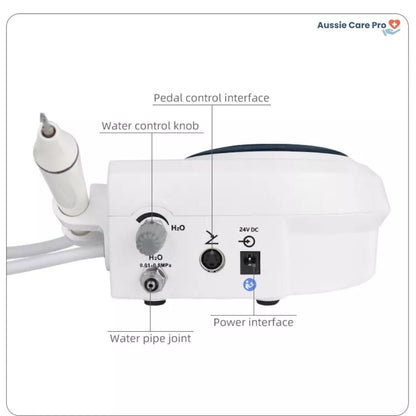 Professional Dental Cleaner with Interchangeable Heads