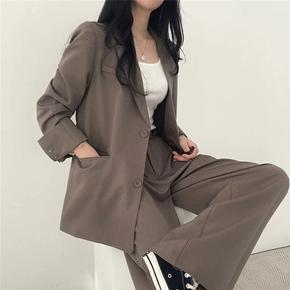 Ladies' Suit Jacket and Trousers Outfit