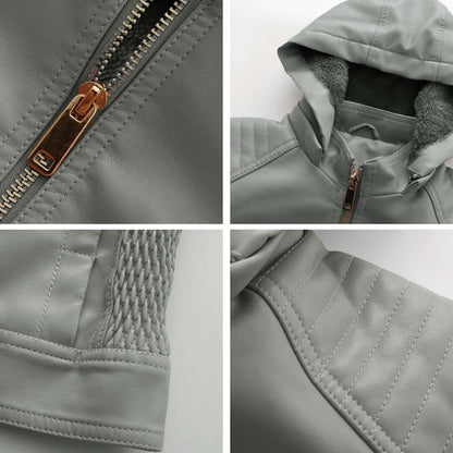 Ladies' Removable Hooded Coat