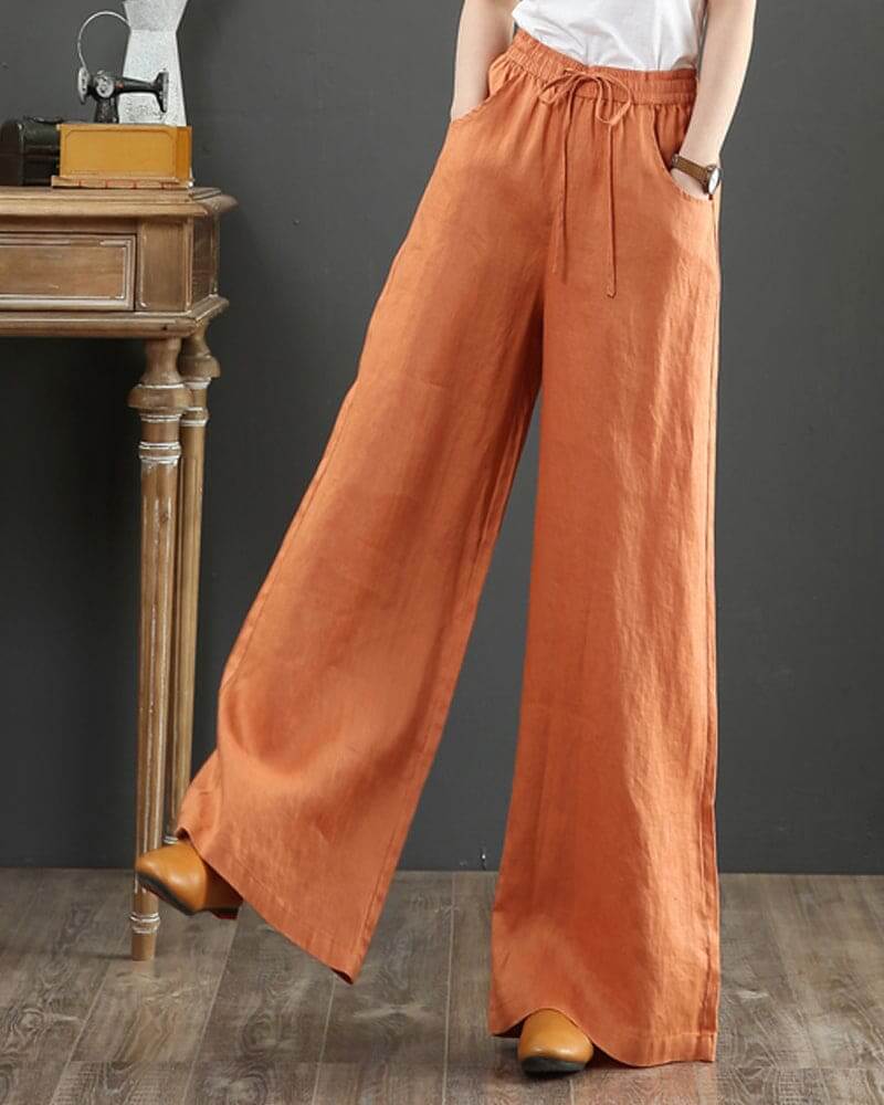 Comfortable Loose Fit Women's Drawstring Pants