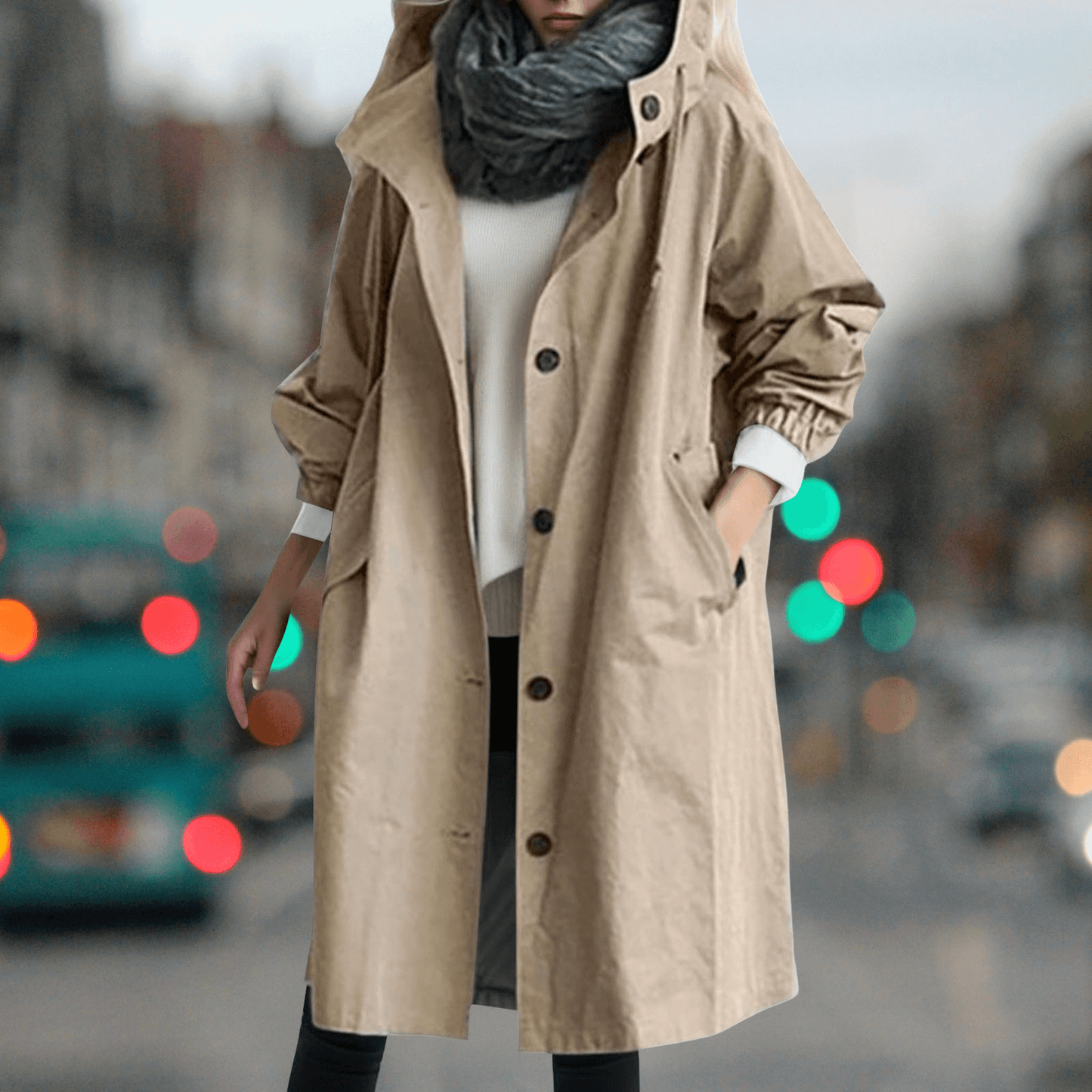 Waterproof Insulated Ladies Trench Coat