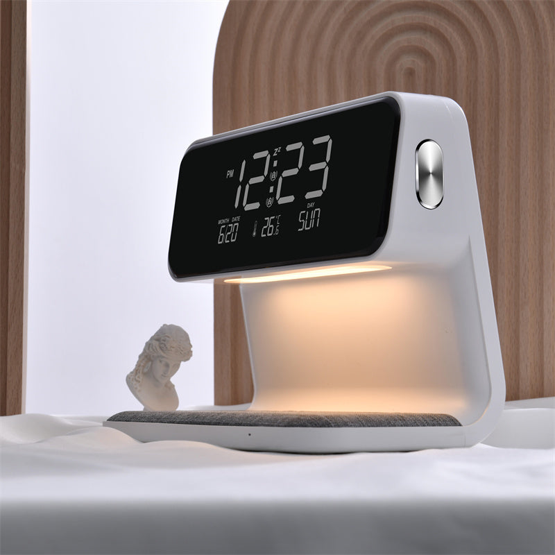 Smart LED Bedside Table Lamp with USB Charger