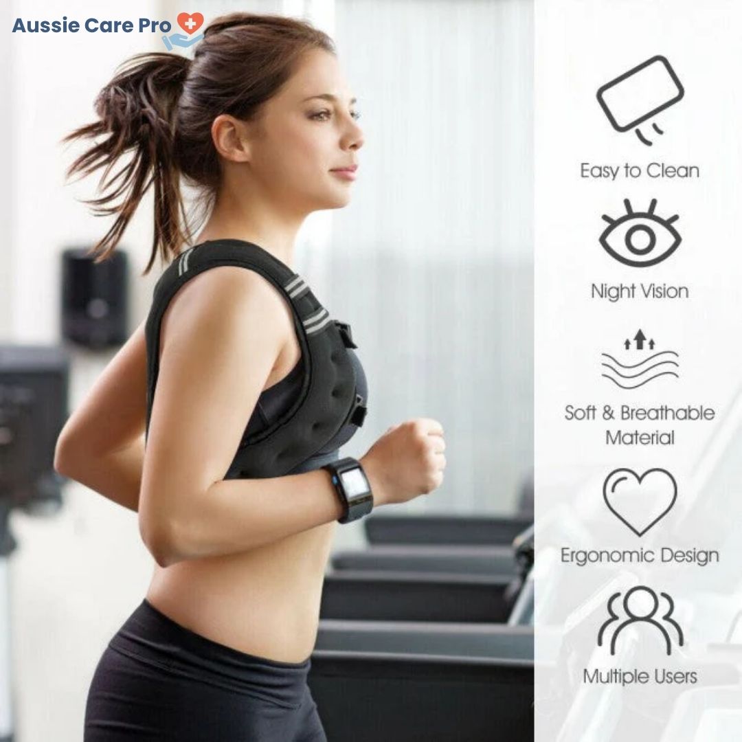 Fitness Weighted Vest - Comfortable Workout Running Gear