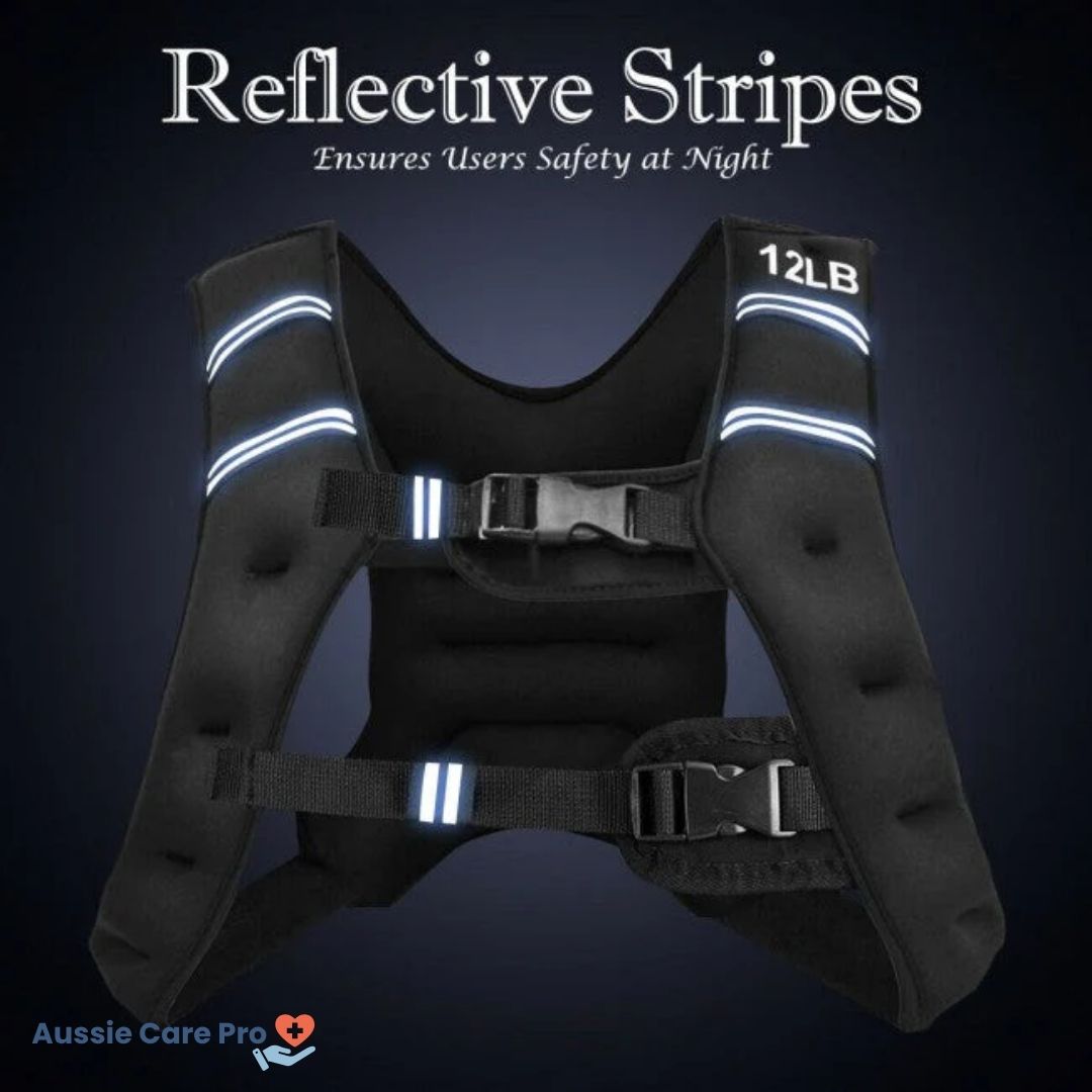 Fitness Weighted Vest - Comfortable Workout Running Gear