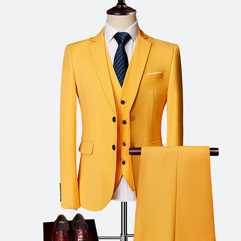 Classic 3-Piece Business Suit Set