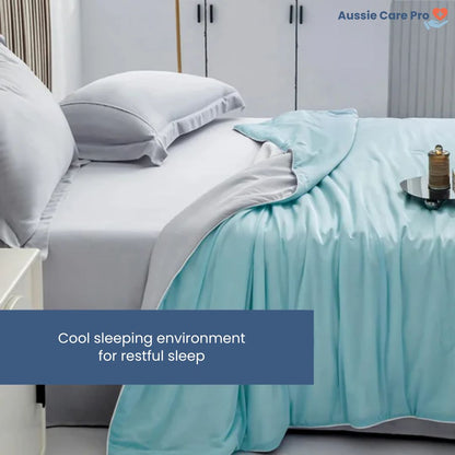 Cool Breathable Summer Throw Blanket