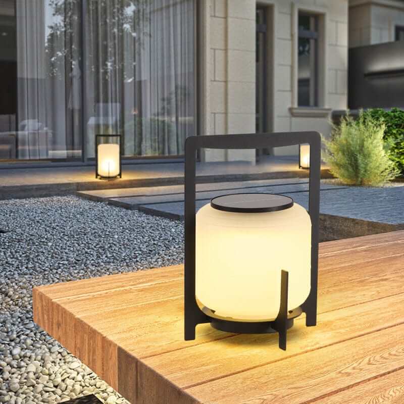 Outdoor Glass Solar Powered Garden Light - Luxivelle