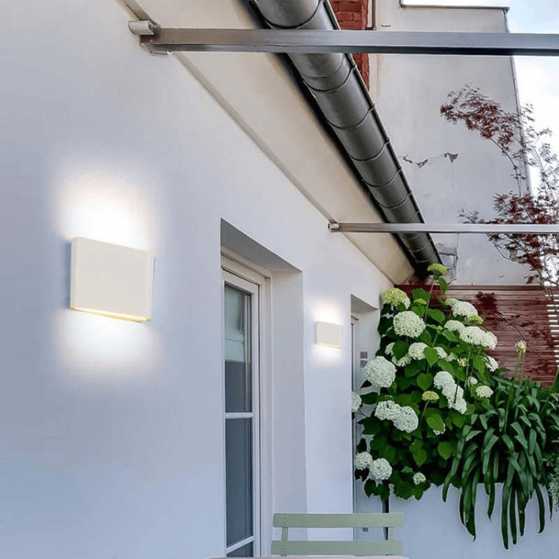 Stylish LED Exterior Wall Light Fixture