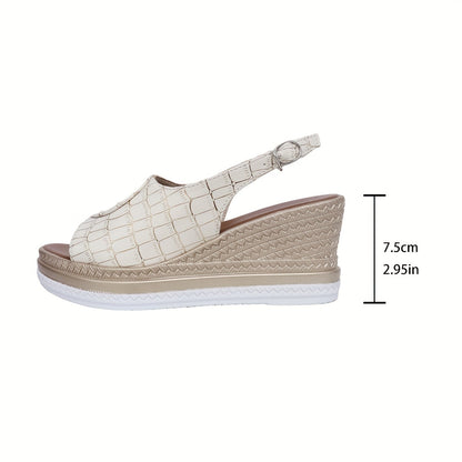 Chic Summer Wedge Sandals