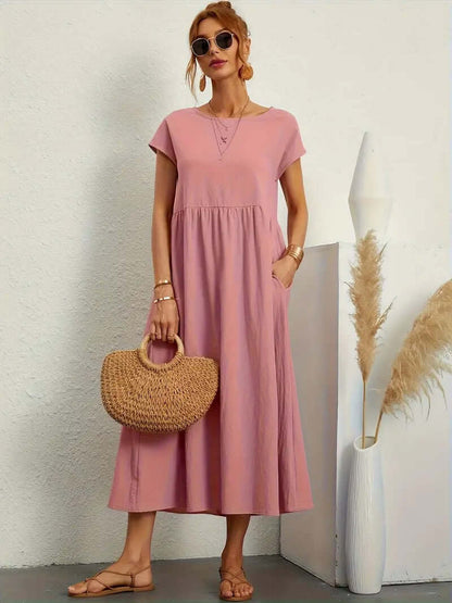 Women's Sunny Strapless Dress with Purse