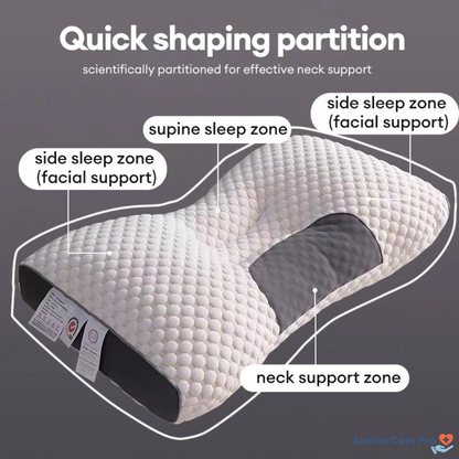 Contour Support Pillow For Back And Side Sleep