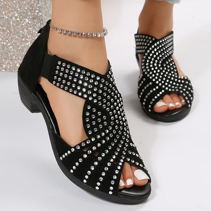Glittery Cushion Flip Flop Sandals - Luxivelle