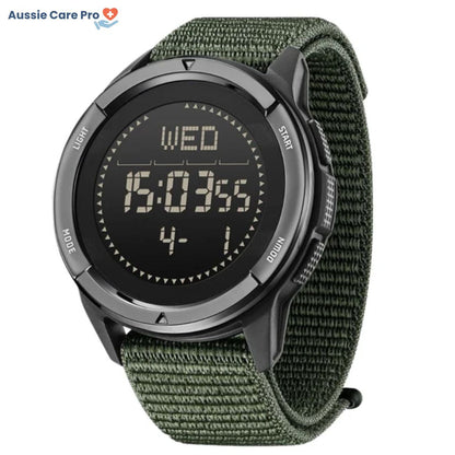 Premium Black Leather Watch - Luxivelle