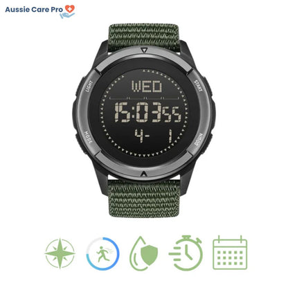 Premium Black Leather Watch