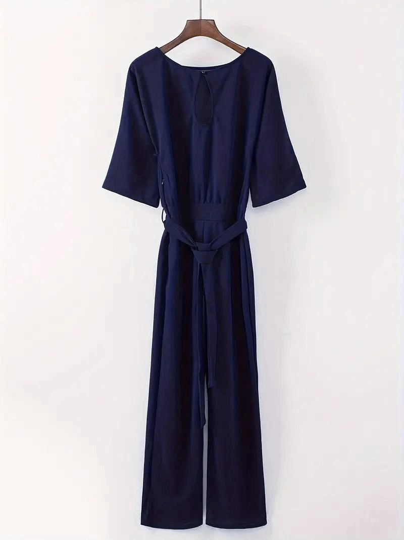 Ladies' Flowy Waist Jumpsuit Pants