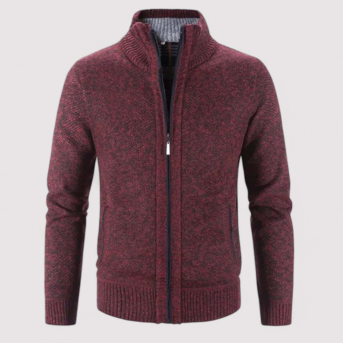 Classic Men's Wool Sweater Cardigan