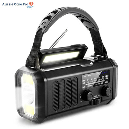 Portable Solar Powered Emergency Radio Kit