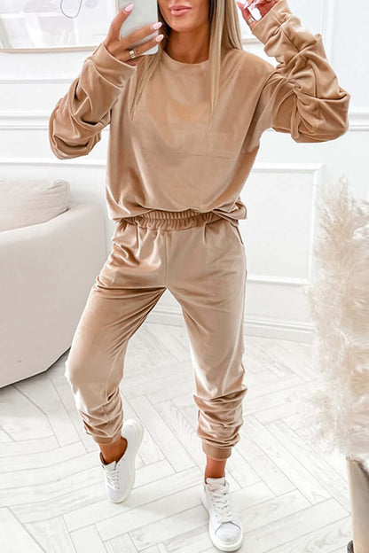 Soft Plush Women's Lounge Wear Set