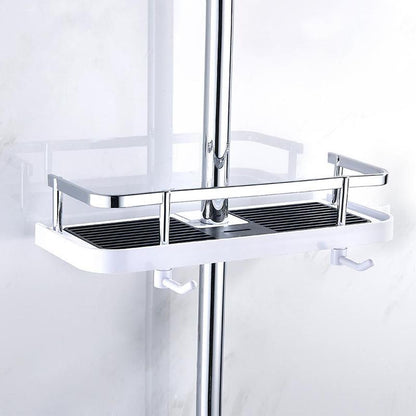 Easy Install Shower Caddy - Compact Bathroom Shelf - Luxivelle