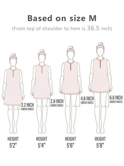 Fun Outdoor Short Sleeve Sun Dress UPF 50+ Protection