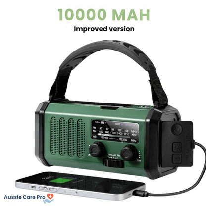 Portable Solar Powered Emergency Radio Kit