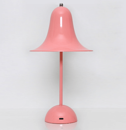 Wireless Desk Lamp with Traditional Shade