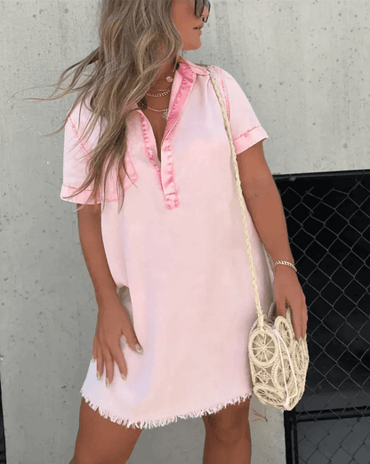 Ladies Classic Casual Jeans Shirt
