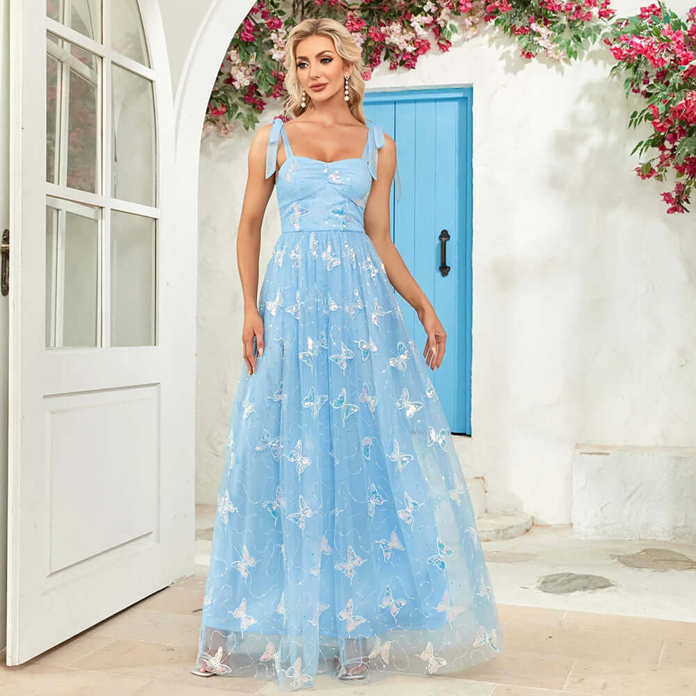 Lace Vintage Party Dress - Elegant Women's Gown