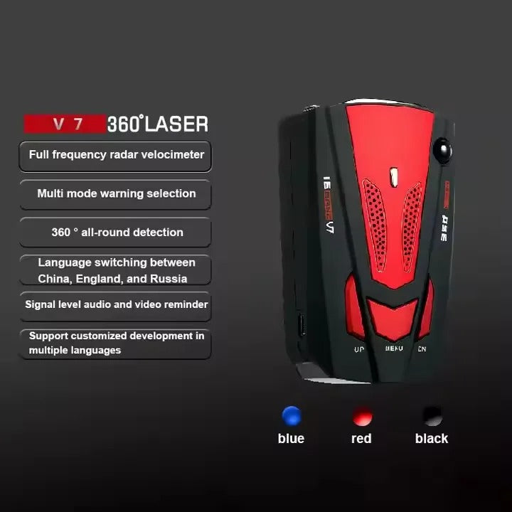 Advanced UK Radar Detector for Safe Driving