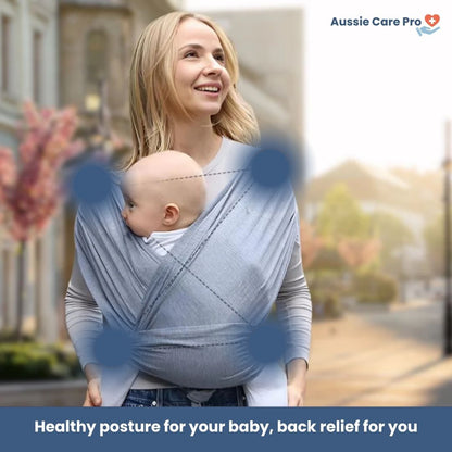 Comfortable Baby Carrier Sling - Adjustable Ergonomic Wrap