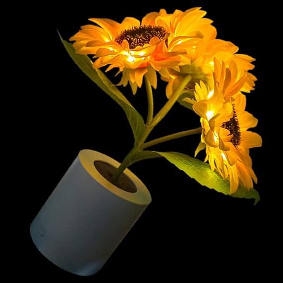 Bright Floral Desk Light