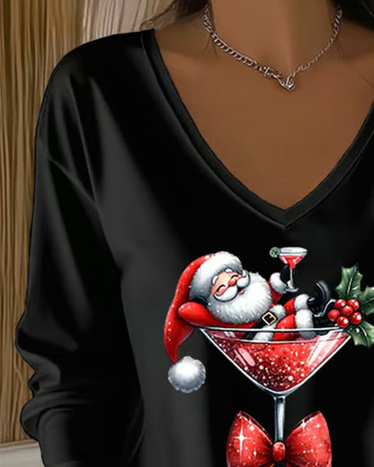 Women's Classic V Neck T Shirt