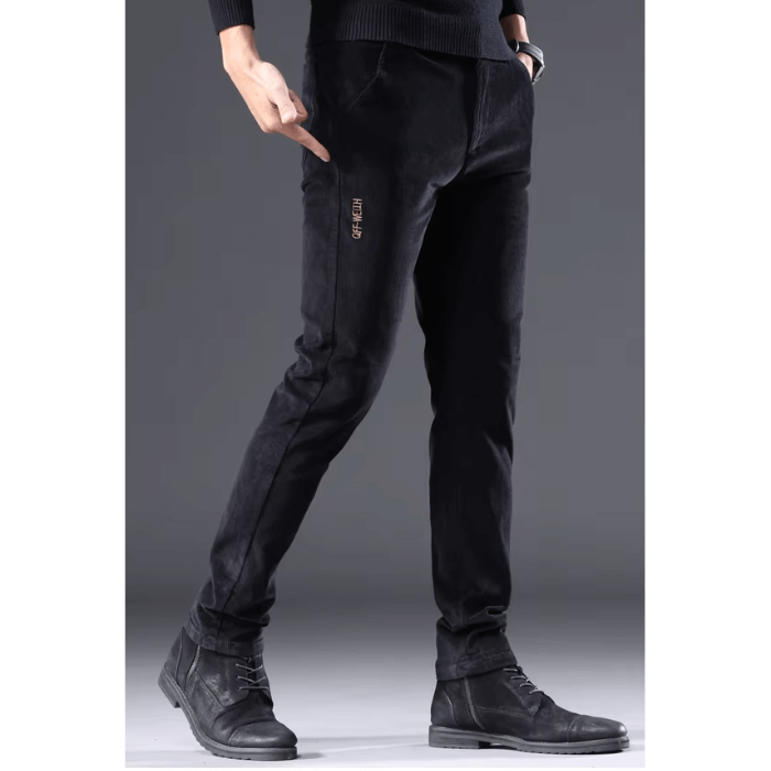 Warm Insulated Corduroy Snow Pants