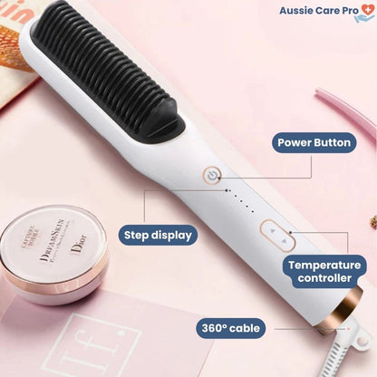 Professional Salon Hair Straightener - Fast, Easy & Frizz Free