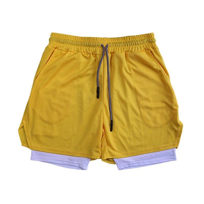 Men's Lightweight Moisture Wicking Athletic Running Shorts