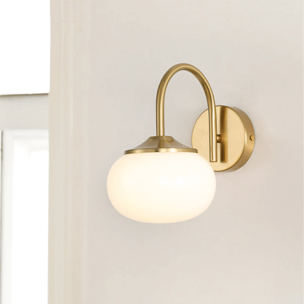 Stylish Metal Wall Lamp - 23cm