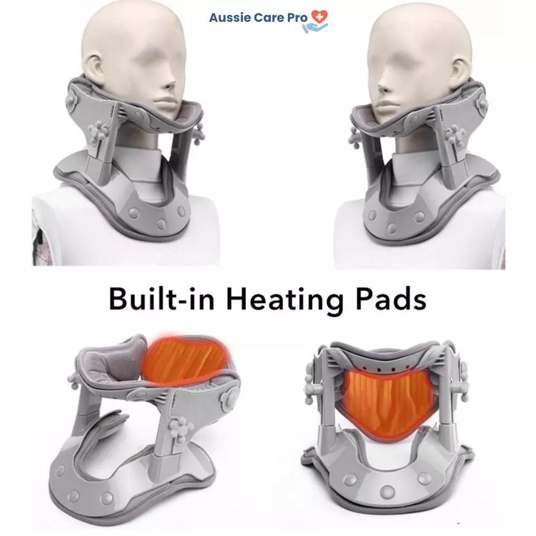 Therapeutic Neck Relief Device with Heat Therapy