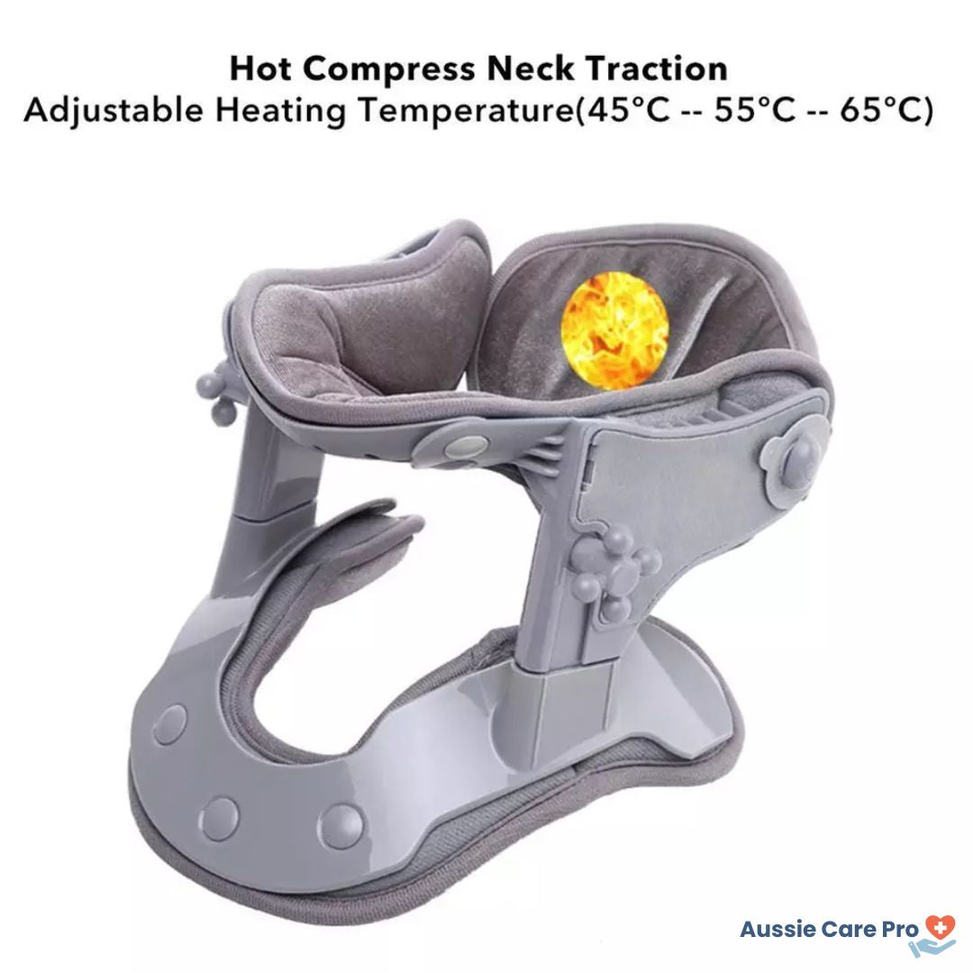 Therapeutic Neck Relief Device with Heat Therapy