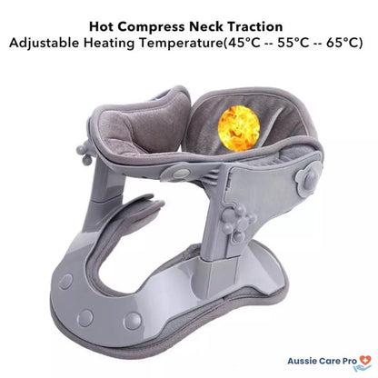 Therapeutic Neck Relief Device with Heat Therapy