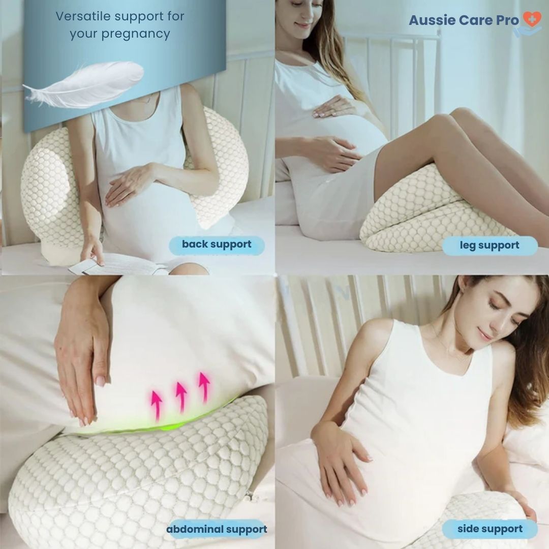 Comfortable Maternity Pillow for Belly and Back Relief