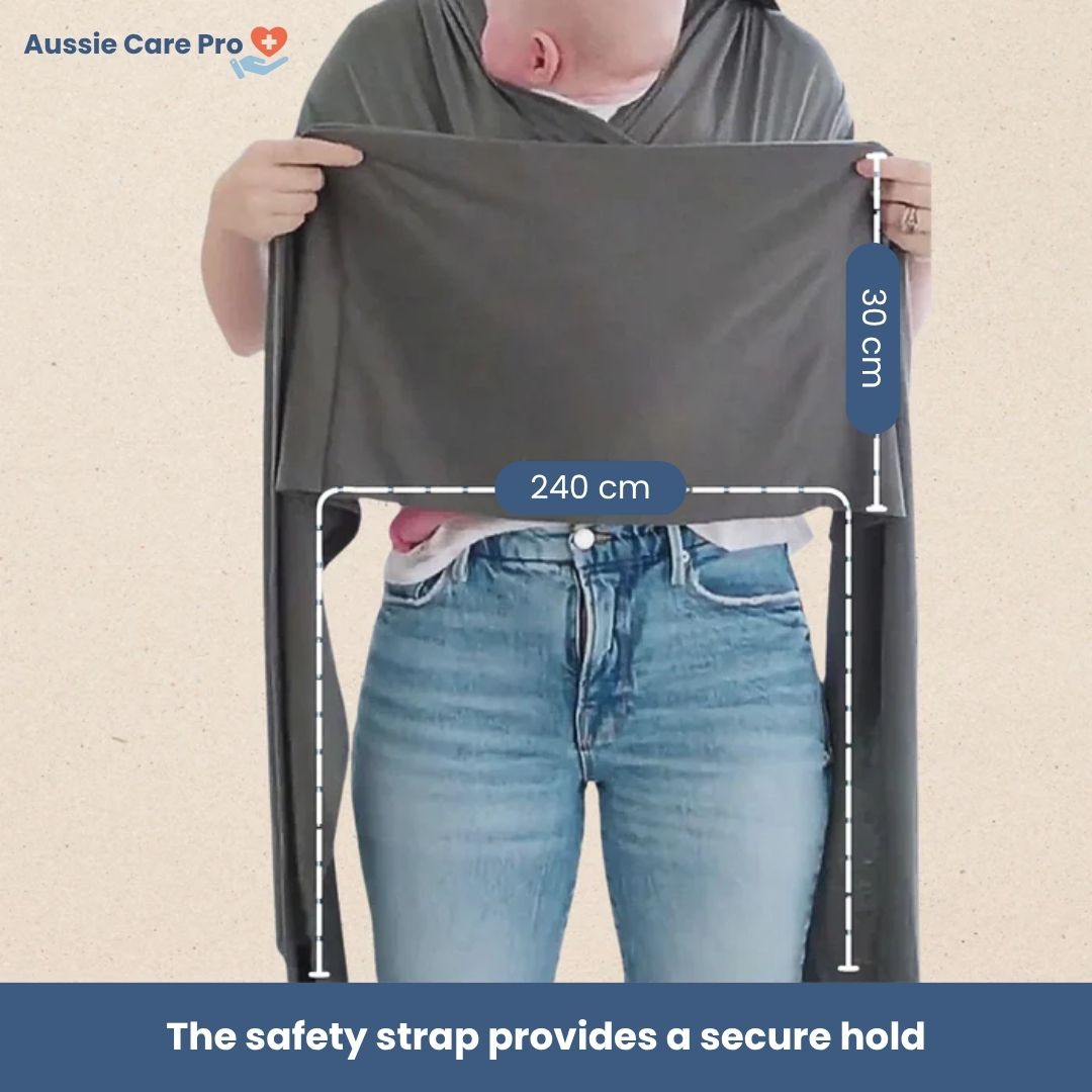 Comfortable Baby Carrier Sling - Adjustable Ergonomic Wrap