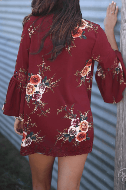 Colorful Quilted Pattern Blouse